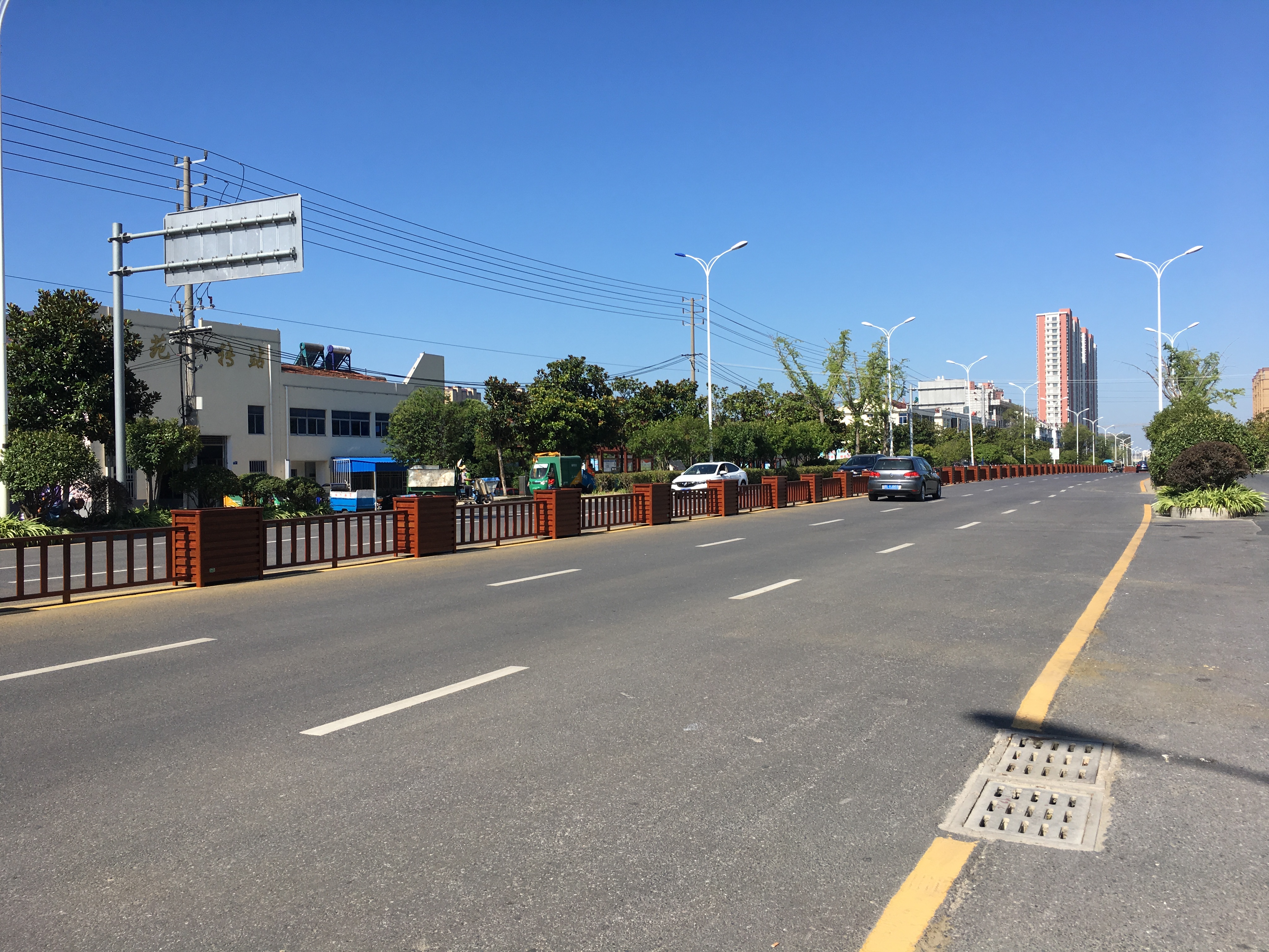 花箱道路護欄有哪些場景效果？