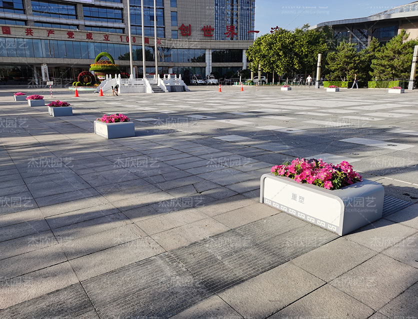 商業步行街花箱全國各地案例集合